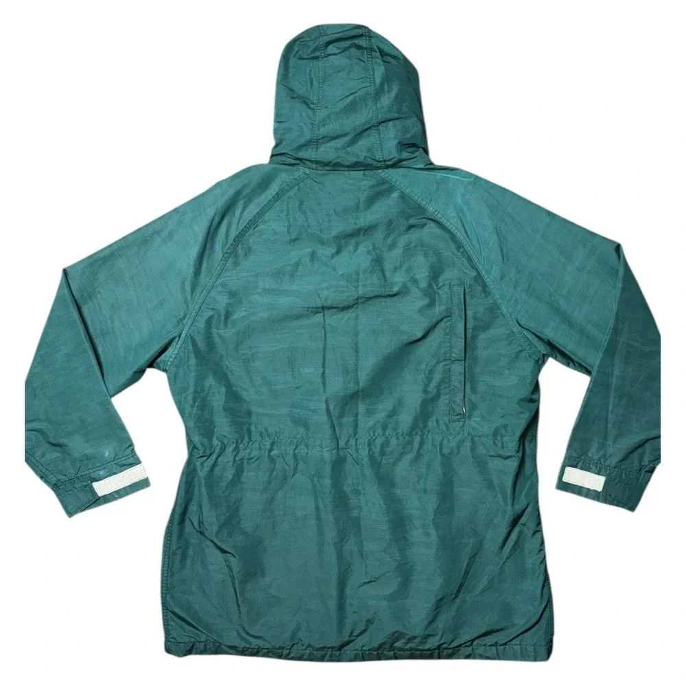 VTG  Woolrich Chore Coat/Jacket Full Zip Teal Mens Sz XL USA‎ Made Pockets - Picture 2 of 16